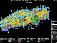 Bản đồ quy hoạch và hiện trạng quận 8 TP HCM đến năm 2020 File Dwg