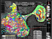 Bản đồ quy hoạch và hiện trạng quận Bình Thạnh full TP HCM đến năm 2020 File Dwg
