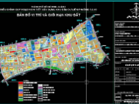 File Dwg Bản đồ quy hoạch và hiện trạng quận 5 TP HCM