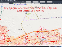 Bản đồ quy hoạch sử dụng đất Huyện Cẩm Mỹ, Đồng Nai đến năm 2030