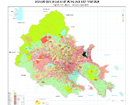Bản đồ quy hoạch sử dụng đất thị xã Ninh Hòa, Khánh Hòa