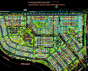 Bản vẽ autocad,cấp thoát nước,bản đồ cấp thoát nước,bản đồ quy hoạch