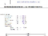 Bản tính dầm bản rỗng dự ứng lực 24m bằng Excel