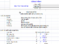 Bản tính mố chữ U trên hệ cọc khoan nhồi bằng Excel