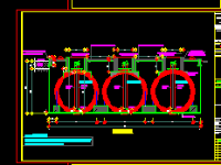 Bản vẽ autocad 3 bồn dầu 30m3 và các hạng mục phụ trợ