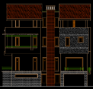 Bản vẽ autocad biệt thự đẹp