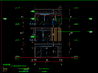 Bản vẽ autocad Biệt thự song lập 3 tầng 7.5x12.5m 