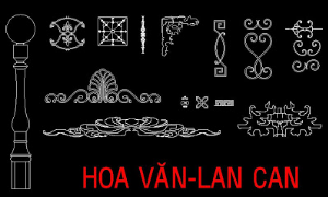 Bản vẽ,hoa văn,Bản vẽ autocad,Các loại hoa văn