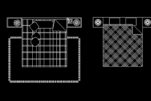 Bản vẽ autocad các loại mẫu giường ngủ