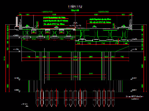 Bản vẽ autocad cầu Rạch Miễu- Bình Dương