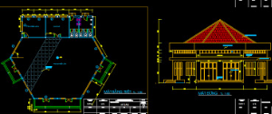 Bản vẽ autocad chi tiết công viên trung tâm quận 6