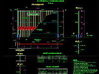 Bản vẽ autocad chi tiết rào chắn thi công các loại 