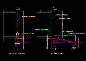 Bản vẽ AutoCad chòi canh bảo vệ công trường