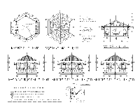 Bản vẽ autocad chòi lục giác 4.25x3.6m