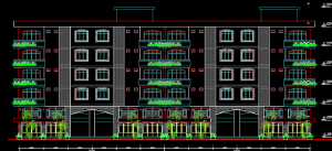 Bản vẽ autocad chung cư An Phú đẹp và hiện đại