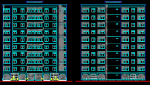 Bản vẽ autocad chung cư Trần Ngọc Hy_Cà Mau