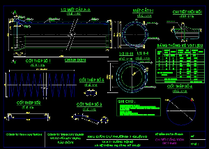 Bản vẽ autocad cống tròn,gối cống,hầm ga,mẫu xà