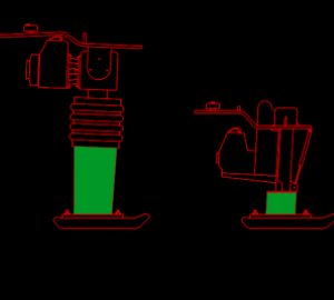 Bản vẽ Autocad Đầm cọc