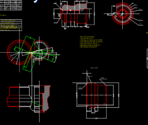 Bản vẽ,Bản vẽ autocad,dao chốt lỗ trụ