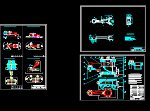 Bản vẽ autocad Đồ án tay biên mới nhất