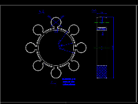 Bản vẽ autocad khớp nối cao su giảm chấn các loại cho các loại khớp nối