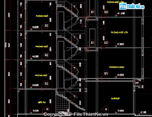 Bản vẽ,Bản vẽ autocad,kiến trúc nhà phố,nhà 4 tầng