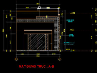 Nhà cấp 4 gác lửng,File cad nhà cấp 4 gác lửng,bản vẽ nhà cấp 4,Nhà cấp 4 6.5x13m,thiết kế nhà cấp 4,file cad nhà cấp 4