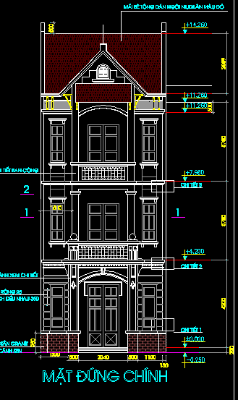 Bản vẽ autocad nhà dân dụng nhiều cỡ