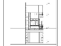 Bản vẽ autocad Nhà phố 2 tầng, lệch tầng kích thước 4.9x17m