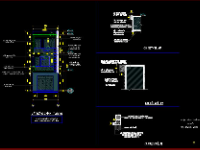 Bản vẽ autocad Nhà phố 3 tầng 5x15.79m full bộ