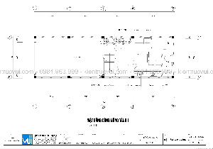 Bản vẽ autocad Nhà phố 5mx12m – 3 tầng 1 mặt tiền