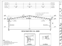 thiết kế nhà xưởng,nhà xưởng,Bản cad nhà xưởng,khung zamil,Nhà xưởng 20x30m