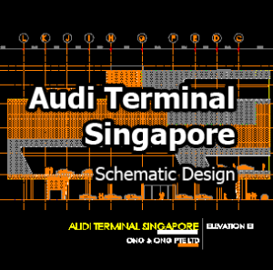 Bản vẽ autocad thiết kế bãi đỗ xe ở singapore