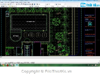 Bản vẽ autocad thiết kế bể bơi kích thước 9.6x21.3m (cần thơ)