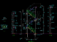 bản vẽ cầu thang sắt,File cad cầu thang sắt,Chi tiết cầu thang sắt,bản vẽ thang sắt,Thang sắt nhà kết cấu thép