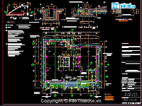 Bản vẽ autocad trung cư 15 tầng tuyệt đẹp với đầy đủ các hạng mục.