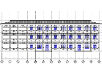 bản vẽ trường mầm non,trường mầm non 3 tầng 11x40m,file cad trường mầm non,trường mầm non 3 tầng,autocad trường mầm non