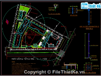 Bản vẽ,Bản vẽ autocad,chống sét,chống sét trường học