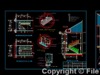 Bản vẽ,Bản vẽ autocad,cầu thang đẹp,cầu thang trường học