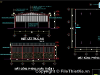 Bản vẽ autocad Xưởng gia công sản xuất các mặt hàng gỗ Gia Mậu