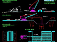 thi công cầu,bản vẽ thi công cầu,biện pháp thi công móng,bản vẽ biện pháp thi công,Bản vẽ cad thi công cầu