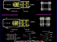 Bản vẽ biện pháp thi công đóng cọc ở vị trí ngập nước