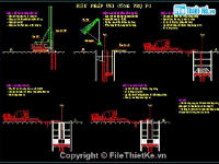 thi công mố cầu,bản vẽ biện pháp thi công mố cầu,bản vẽ biện pháp thi công,Bản vẽ cad thi công cầu,Biện pháp thi công mố cầu