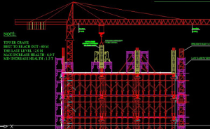 nhà cao tầng,Biện pháp thi công,Bản vẽ autocad,thi công nhà cao tầng