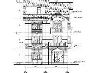 Bản vẽ Biệt thự 3 tầng 11.7x12.8m (Hồ sơ thiết kế kỹ thuật thi công full kiến trúc, kết cấu, điện nước)
