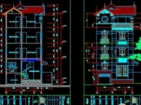 bản vẽ biệt thự 4 tầng,bản vẽ biệt thự KT 8.1x7.4m cao 4 tầng,Bản vẽ biệt thự 4 tầng KT 8.1x7.4m,Thiết kế biệt thự KT 8.1x7.4m