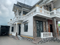 Bản vẽ Biệt Thự Mái Thái 2 Tầng 10x19m
