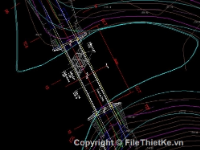 cầu treo,Bản vẽ đồ gá,bản vẽ bình đồ,Bản vẽ cầu dầm,Bản vẽ full