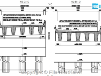 Bản vẽ bố trí chung cầu dầm Super-T 9x40m