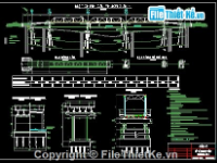 Bản vẽ nghiêng,Bản vẽ cầu dầm,Bản vẽ,Bản vẽ autocad,Bản vẽ full,bản vẽ cầu